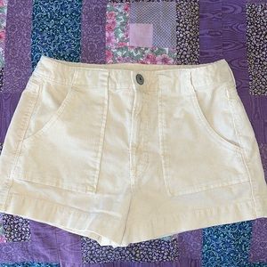 American Eagle Super High-Waisted Corduroy Short Shorts